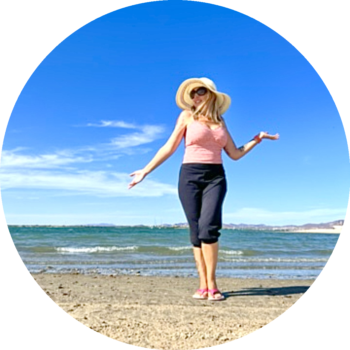 moi avec un chapeau à la plage moi avec un chapeau à la plage au Mexique