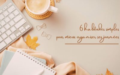 Routine quotidienne pour être plus productive sans stress